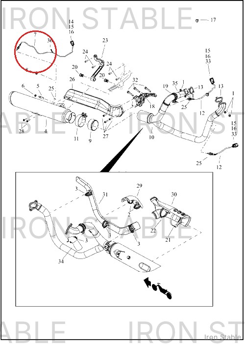 Harley-Davidson Sensor, Chem/Gas, Oxygen, O2, Htd