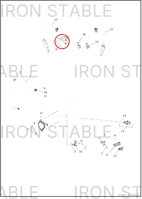 Harley-Davidson Sensor, Temp, Tmap