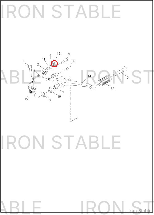 Harley-Davidson Rod End, Shf Lkge