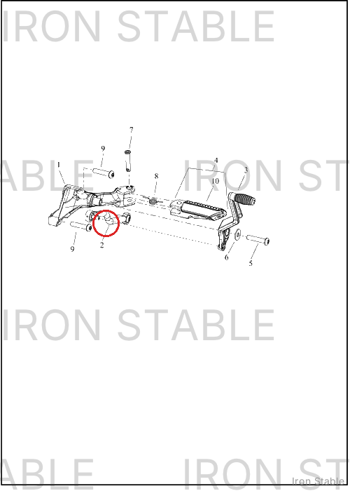 Harley-Davidson Shift Lkge Rod Assembly, Gear