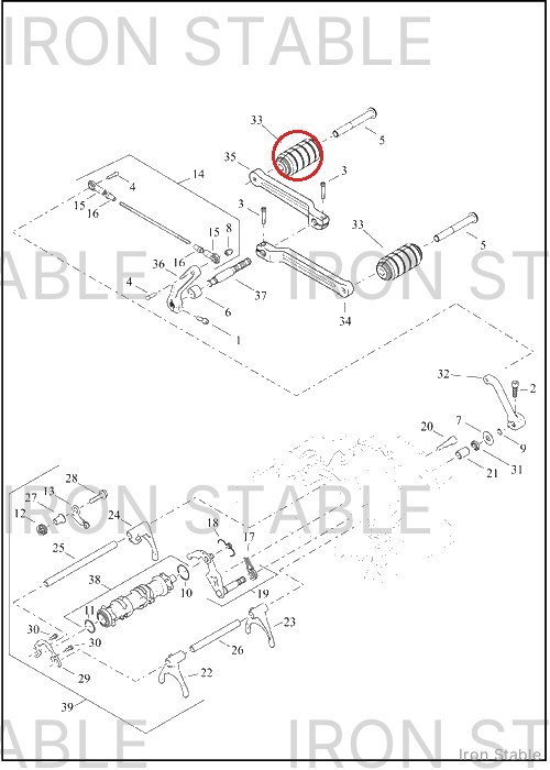 Harley-Davidson Toepeg, Assembly, Scchrm