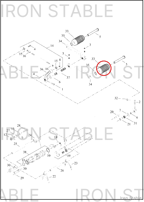 Harley-Davidson Toepeg, Assembly, Adversary, Chrome