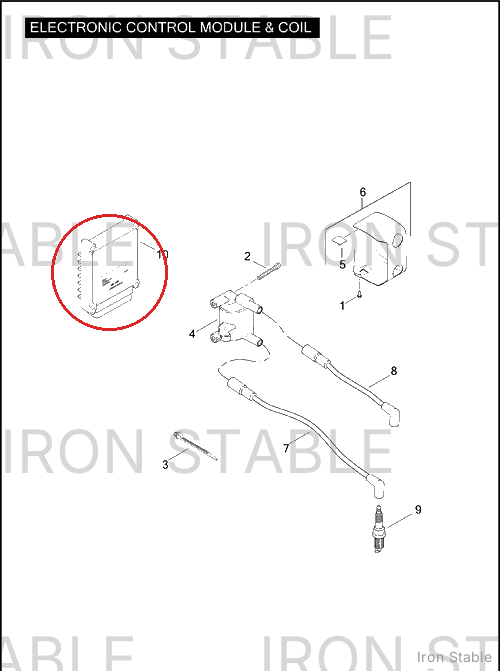 Harley-Davidson Module, Electc Cont, X