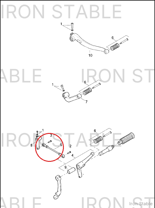 Harley-Davidson Rod End, Shf Lkge