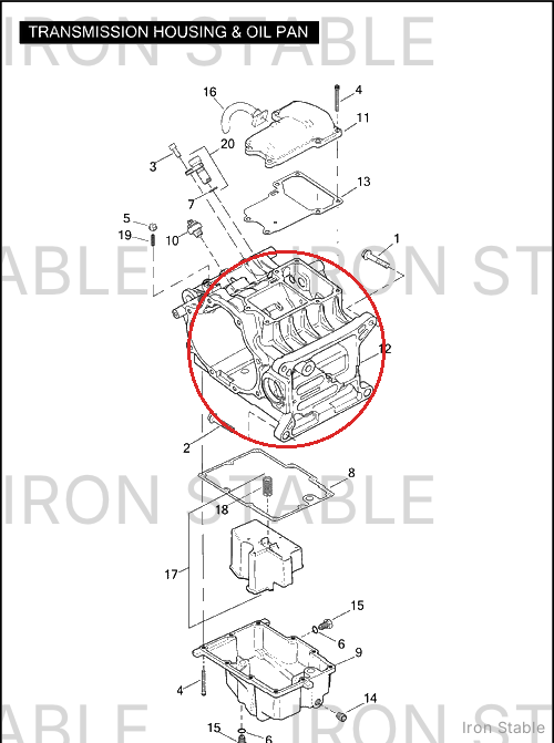 Harley-Davidson Sub-Assembly, Xmsn, Tc, Blk, Dyna, Kit-