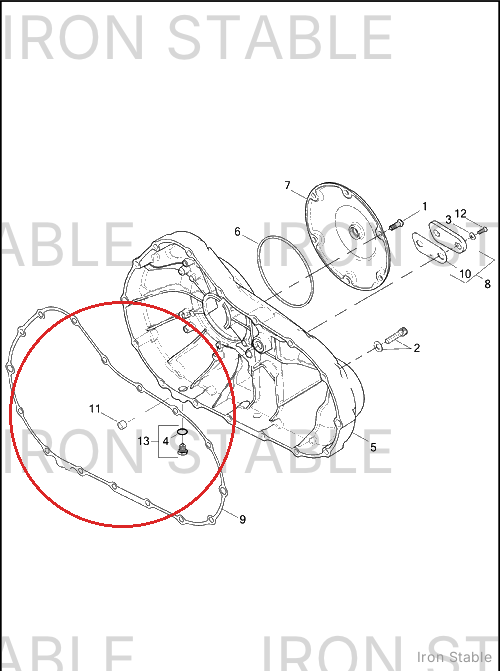 Harley-Davidson Gasket, Primary Cover