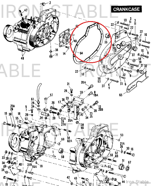 Harley-Davidson Gasket, Cover, X