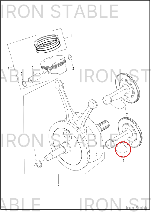 Harley-Davidson Balancer, Engn, Assembly