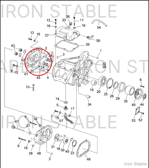 Harley-Davidson Gasket, Trans Bearing Hsg