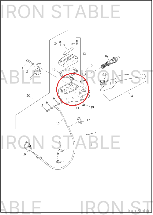 Harley-Davidson Cylinder, Cl Lvr Ma, Assembly