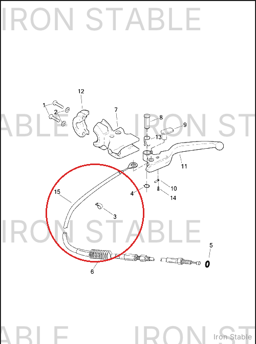 Harley-Davidson Cable, Cl, Assembly, Po