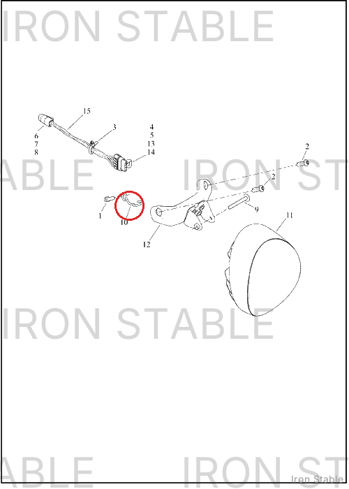 Harley-Davidson Cable, Cl, Wireform