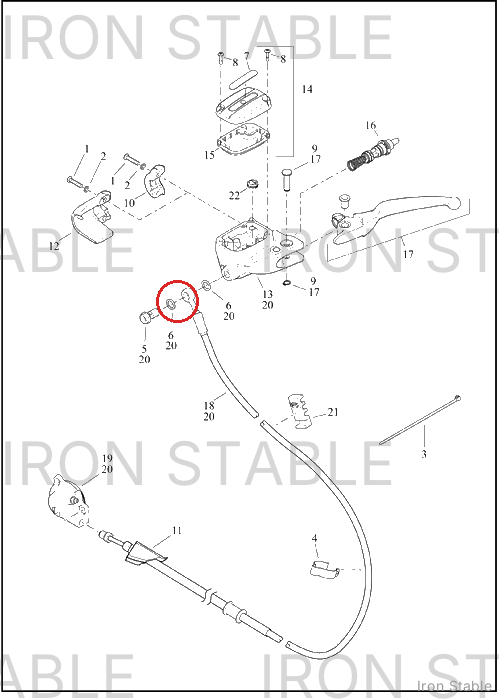 Harley-Davidson Kit, Cl Actn, Hydr System-Dry, Se