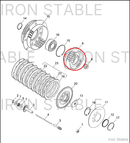 Harley-Davidson Clutch Hub
