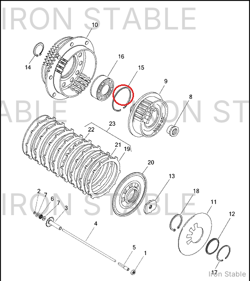 Harley-Davidson Retaining Ring, Int