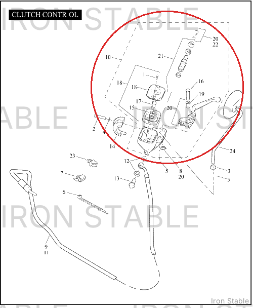 Harley-Davidson Brake Ma Cyl, X