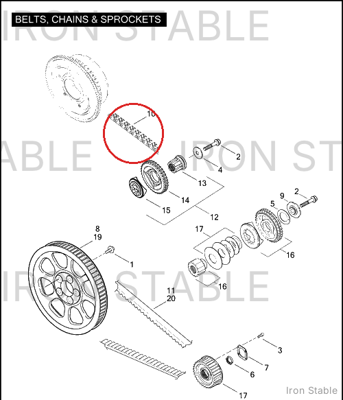 Harley-Davidson Chain, Pri, Drv