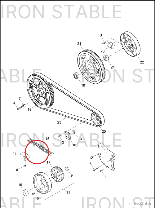 Harley-Davidson Chain, Front Drv