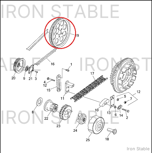 Harley-Davidson Sprocket Assembly