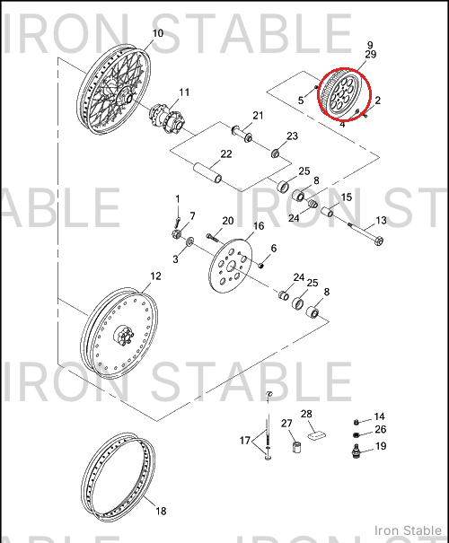 Harley-Davidson Sprocket, Final Drive