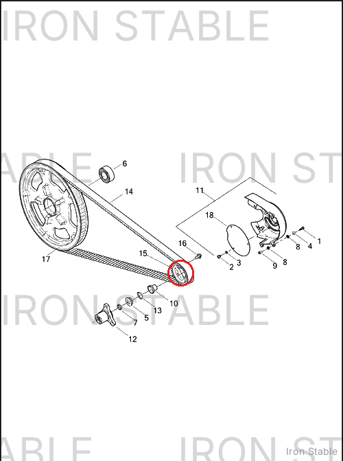 Harley-Davidson Sprocket, 30t/Trans
