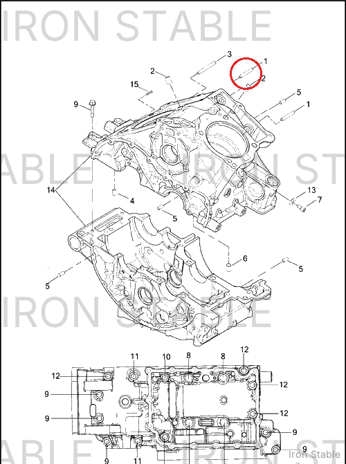 Harley-Davidson Pin Cylindrical