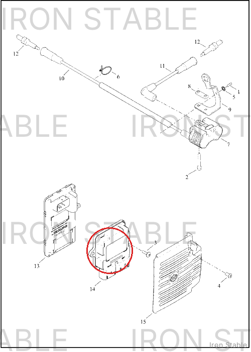 Harley-Davidson Module, Electc Cont, X