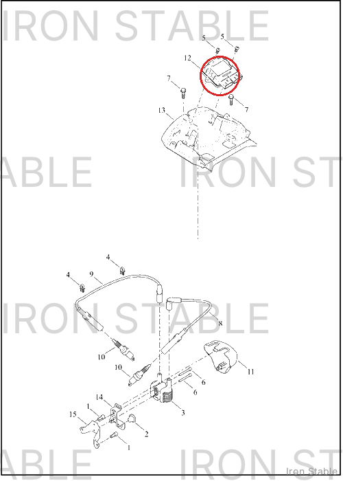 Harley-Davidson Module, Electc Cont, Blank, Ferma