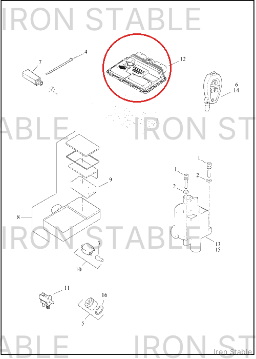 Harley-Davidson Module, Body Cont, 2gi, 3-Axis, 43