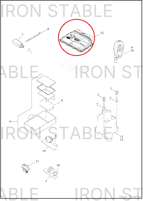 Harley-Davidson Module, Body Cont, 2gi, 3-Axis, 31