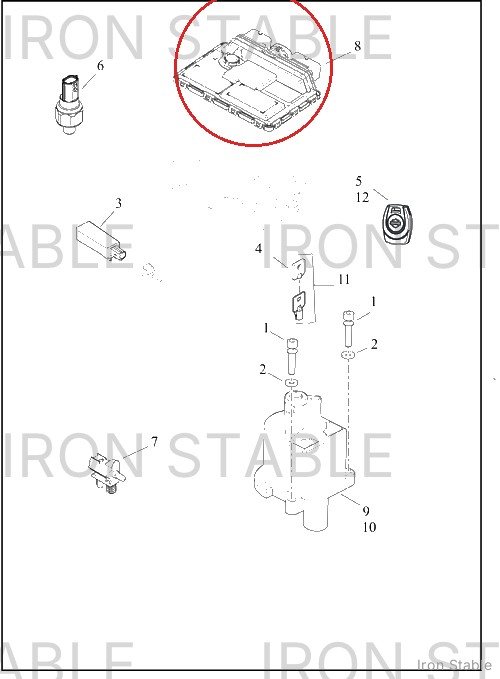 Harley-Davidson Module, Body Cont, 2gi, 3-Axis, 43