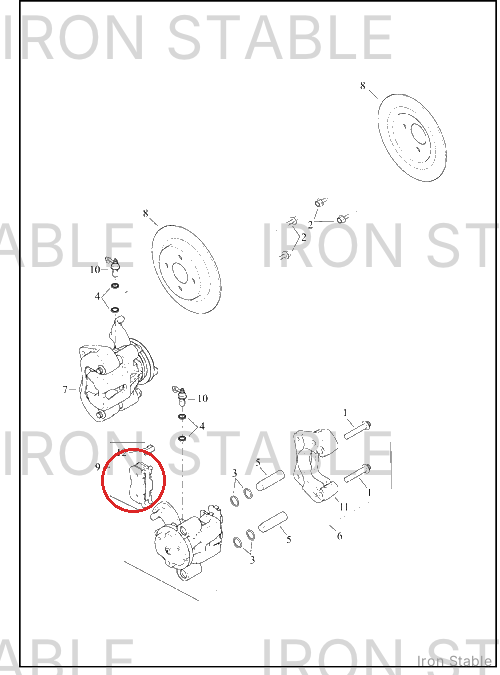 Harley-Davidson Brake Pad Kit, Rr
