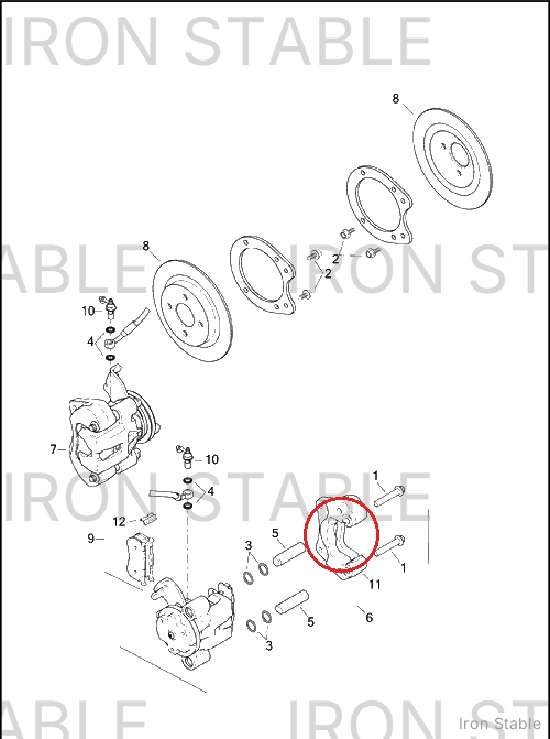 Harley-Davidson Mach'd-Bracket Mount