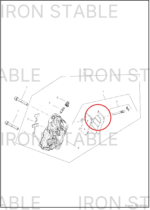 Harley-Davidson Pad, Brake, Front