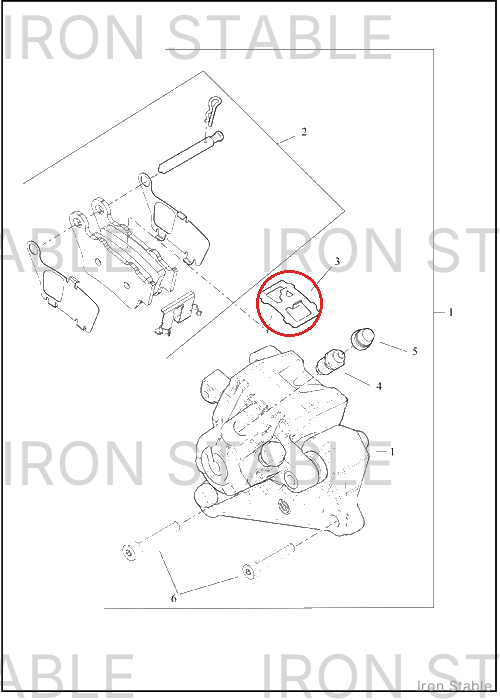 Harley-Davidson Spring, Brake Pad Retg, Rr