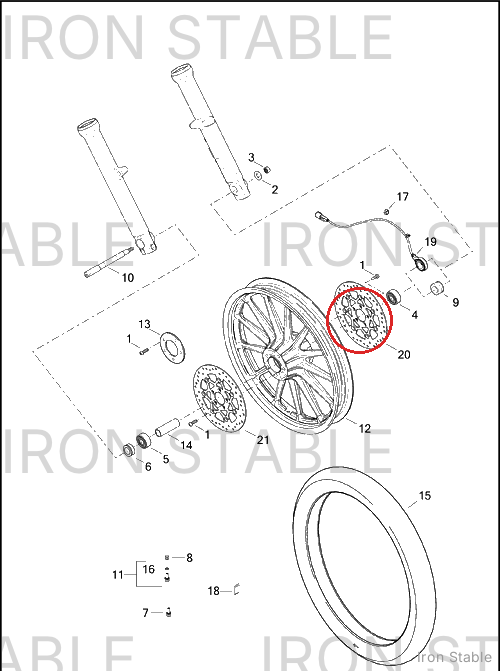 Harley-Davidson Rotor, Brake, X