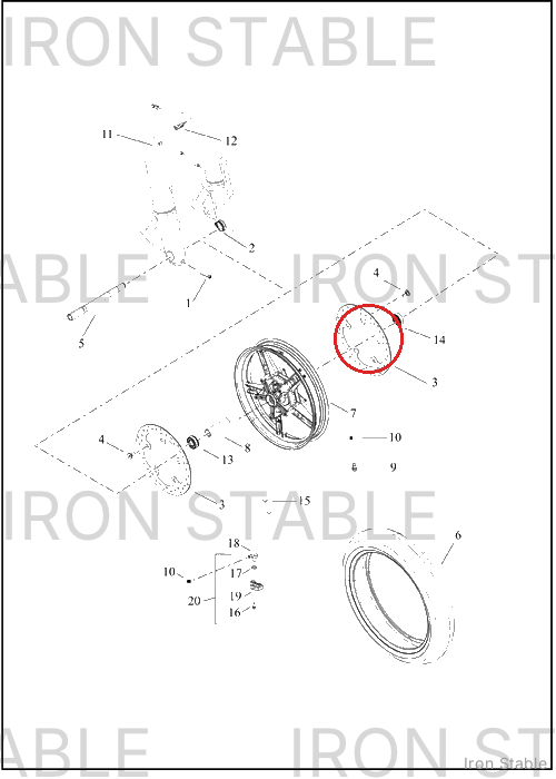 Harley-Davidson Rotor, Brake, Fr, 320mm Floating