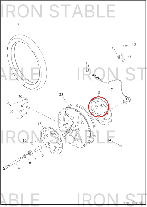 Harley-Davidson Rotor, Brake, Fr, 320mm Floating