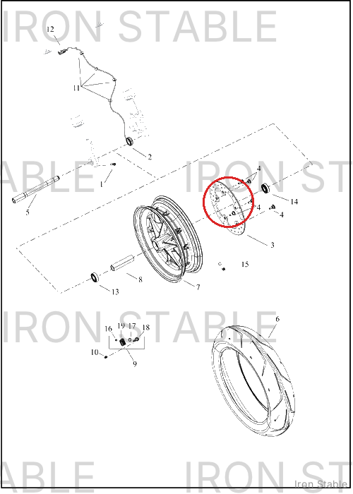 Harley-Davidson Rotor, Brake, Fr, 320mm Floating
