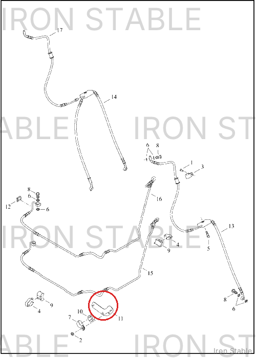 Harley-Davidson Bracket Assembly, Rh Drvr Peg Brake Lin