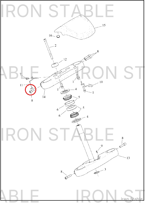Harley-Davidson Bracket, Brake Mounting, Wireform