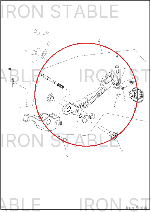 Harley-Davidson Kit, Brake Misc Component, Rr, Brake Lvr, 