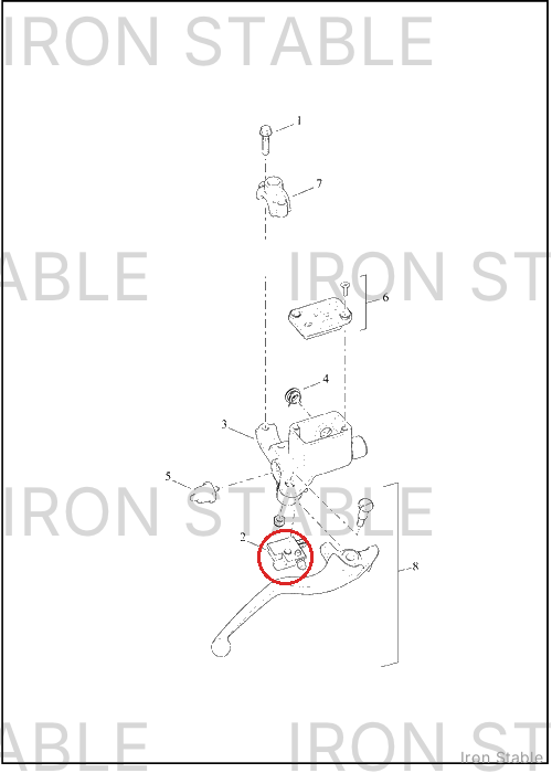 Harley-Davidson Switch, Front Brake Light