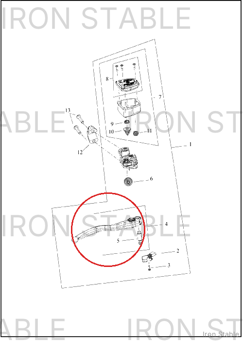 Harley-Davidson Lever, Fr Brake, Pvt Hardware