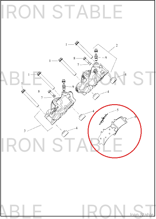 Harley-Davidson Kit, Brake, Pads, Fr, 131rr