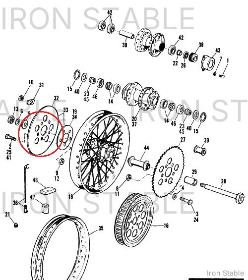 Harley-Davidson Brake Disc Kit