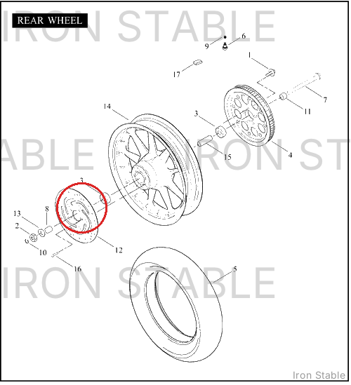 Harley-Davidson Rotor, Brake, X