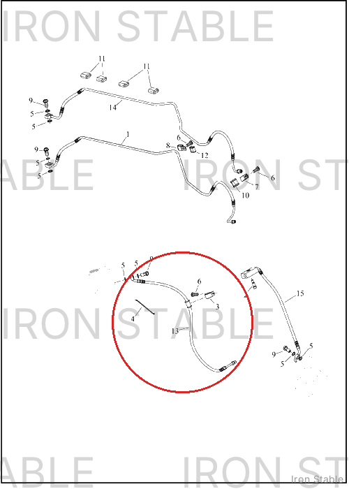 Harley-Davidson Brake Line, Front, Abs, M/C To Mani