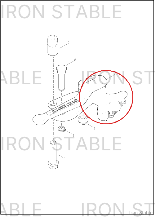 Harley-Davidson Prkg Brake, Lever, Assembly