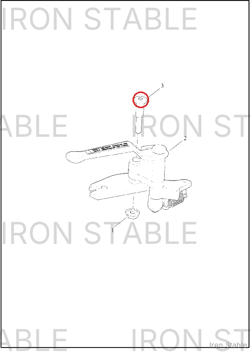 Harley-Davidson Prkg Brake, Pivot Pin